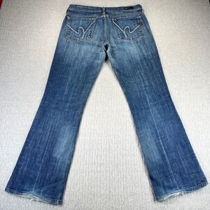 Citizens of Humanity Bootcut Jeans Women 30/32X31 low Rise‎ stretch Dark Wash